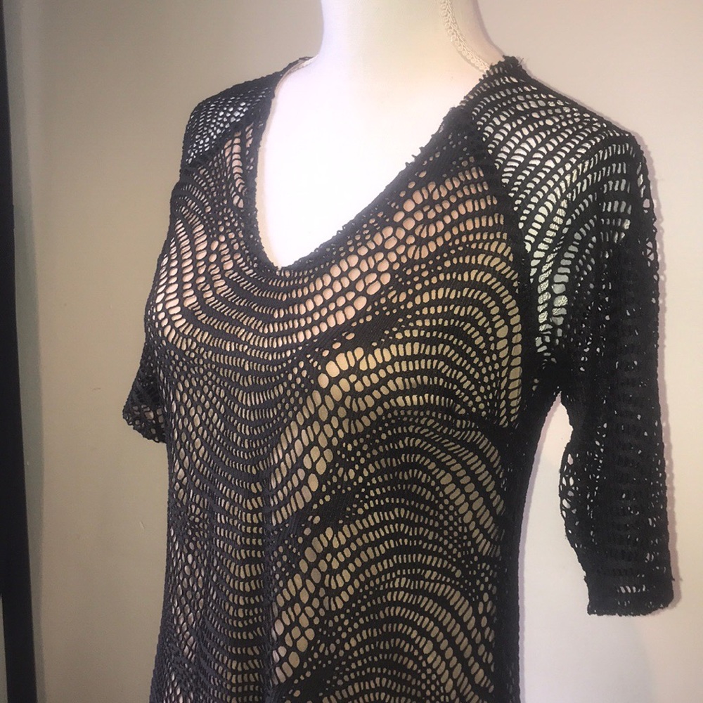 Black Fringe Dress - Picture 5 of 6